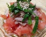 トマトとツナのオシャレなそうめん作り方4写真