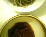 鮪とアボガドの漬け風蕎麦作り方2写真