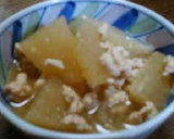 とろとろカブの鶏そぼろあんかけ(^-^)作り方10写真