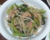あと１品に♪小松菜ツナ炒め作り方5写真