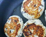 ひじき煮リメイク♥ヘルシー豆腐ハンバーグ作り方5写真
