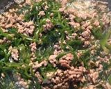 切り昆布と挽き肉の炒め煮♡作り方3写真