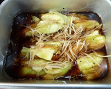 焼きナスと新ショウガの漬し～♪作り方4写真