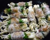 豚肉のエノキと大葉巻き作り方4写真