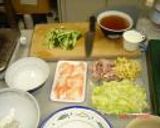 サラダうどん（１２０円)作り方2写真