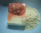 お豆腐でたらこハンバーグ作り方2写真