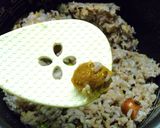 ウインナー×梅　具だくさん十六穀ごはん作り方11写真