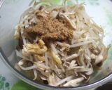もやし・シメジ・油揚げのごま酢あえ作り方6写真