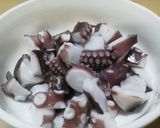 ハワイのタコキムチポキ風作り方1写真