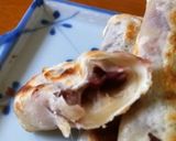 アンコとバナナの餃子の皮巻き焼き作り方6写真