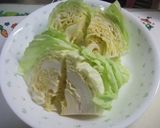 しゃきしゃき【キャベツのキムチチーズ】作り方1写真