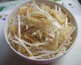 5分で【もやしと油揚げのお浸し】作り方1写真