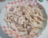 豆もやしとササミとキュウリの中華サラダ作り方3写真