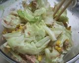 簡単に！！！キャベツとツナのレンジ蒸し作り方3写真