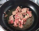 レンコンと牛肉で簡単な一品作り方2写真