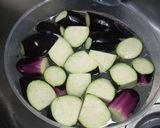 ナスと鶏肉の揚げだし作り方1写真