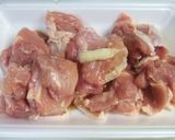ナスと鶏肉の揚げだし作り方2写真
