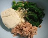 ほうれん草とツナの豆腐和え作り方3写真