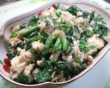 ほうれん草とツナの豆腐和え作り方7写真