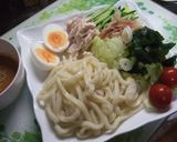 サラダうどん☆濃厚坦々胡麻味作り方7写真