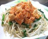 電子レンジで★鶏むね肉のピリ辛キムチ和え作り方8写真