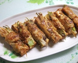 厚揚げ・長ネギの豚肉巻き☆ピリ辛味噌あじ作り方7写真