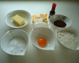 ほろほろ冷たい＊ココアクッキー作り方1写真