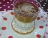 2層を楽しむ♪ミルク&コーヒーゼリー作り方9写真