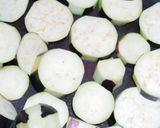 2012夏！調理師考案！なすのカレー炒め作り方3写真