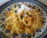 かぼちゃのチーズクリームパスタ～☆作り方7写真