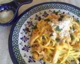 かぼちゃのチーズクリームパスタ～☆作り方8写真