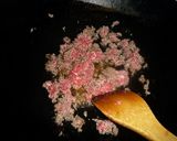 しし唐を肉味噌で和えたん　京都カフェ作り方4写真