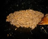 しし唐を肉味噌で和えたん　京都カフェ作り方5写真