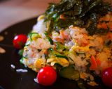 簡単！さっぱりキュウリ鮭ちらし寿司作り方6写真