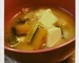 ほっこり♪かぼちゃのお味噌汁作り方11写真