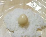 うずら入り肉巻きおにぎり作り方7写真