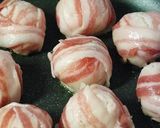うずら入り肉巻きおにぎり作り方9写真