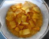 カラメル林檎のヘルシーチーズケーキ作り方8写真