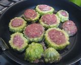 ゴーヤの肉詰め作り方2写真