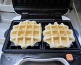 朝食に♪　卵なし☆アメリカンワッフル作り方4写真