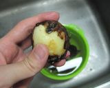 里芋のくるみ味噌和え作り方2写真