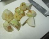 里芋のくるみ味噌和え作り方3写真