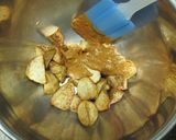 里芋のくるみ味噌和え作り方8写真