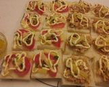 食パンで作る、２つの味のブルスケッタ作り方4写真