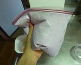 冷凍保存袋で！フローズンヨーグルトw作り方3写真