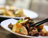 牛肉とポテトのわさびクリーム。作り方15写真