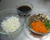 レンコンとひき肉で♪サクサク炒め作り方1写真