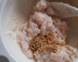 離乳食☆超簡単!鶏団子生地作り方1写真
