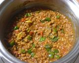 ☆夏☆ピーマンと挽き肉のトマトカレー♪作り方7写真
