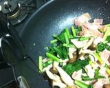 小松菜とベーコンの醤油バター炒め作り方5写真